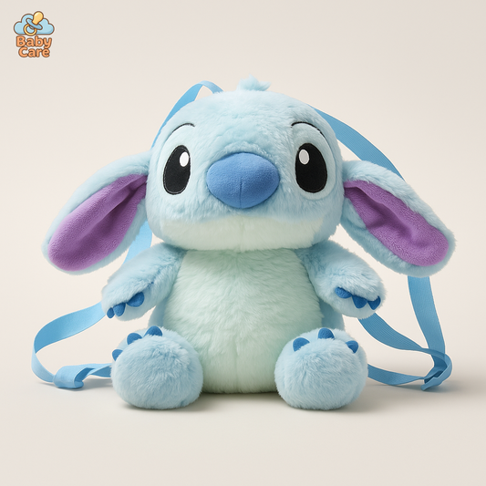 Sac à Dos Stitch en Peluche Mignon - vue de face