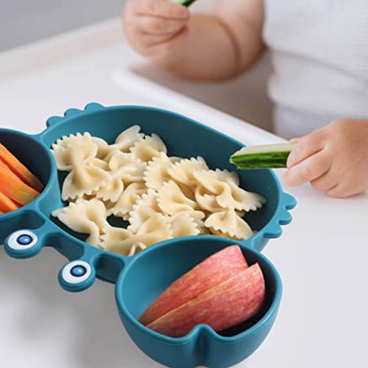 Assiette Silicone Bébé Crabe | Bébé Filou