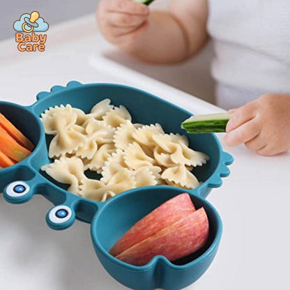 Assiette Silicone Bébé Crabe | Baby Care