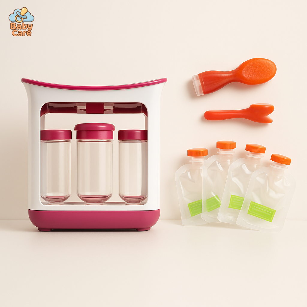 SQUEEZ'POTES - Machine à Compote Bébé |  Baby Care - vue de face