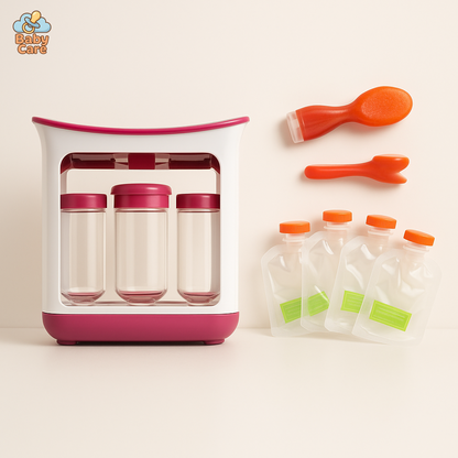 SQUEEZ'POTES - Machine à Compote Bébé |  Baby Care - vue de face