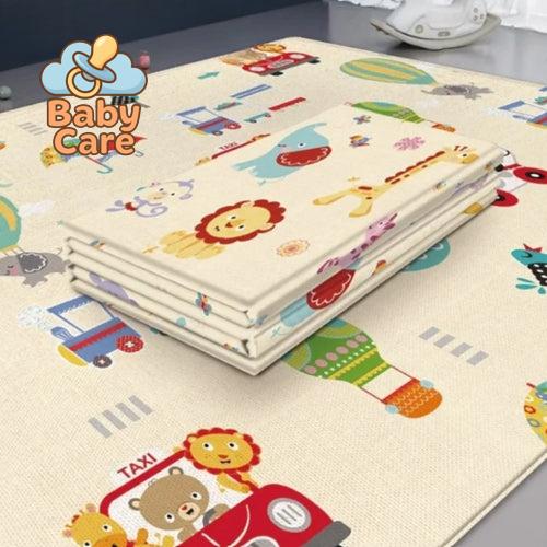 Tapis de Jeu pour Enfant Bebe – 180x100x1cm – Tapis de Sol Pliable
