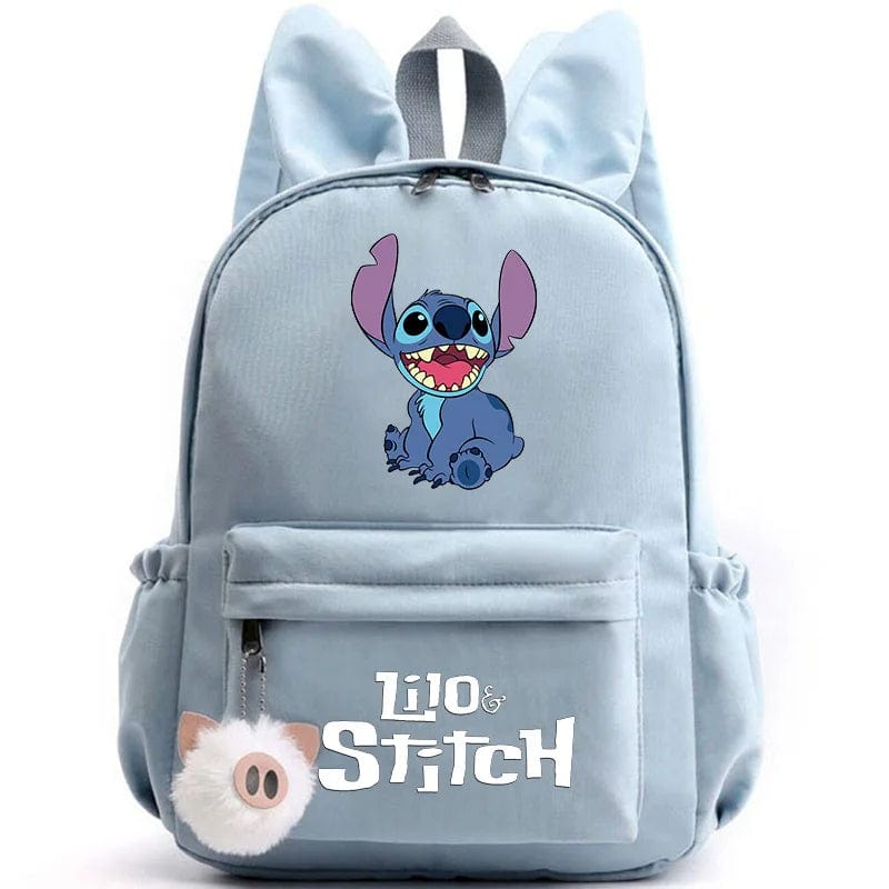 Cartable Stitch avec Porte Clé