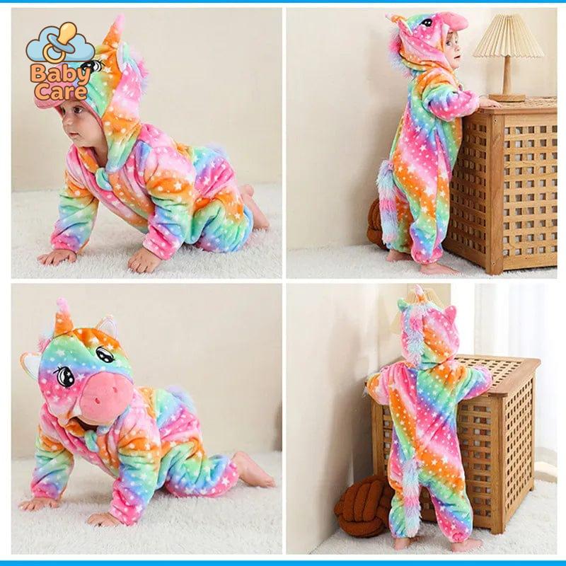 Déguisement dinosaure pyjama bébé