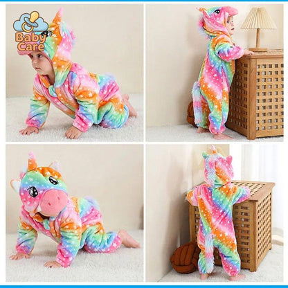 Déguisement dinosaure pyjama bébé