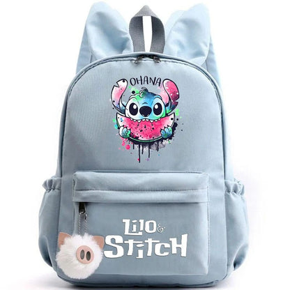 Cartable Stitch avec Porte Clé