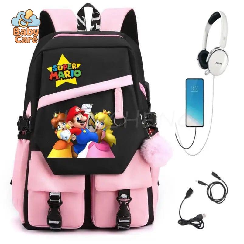 Cartable Mario Intelligent Grande Capacité