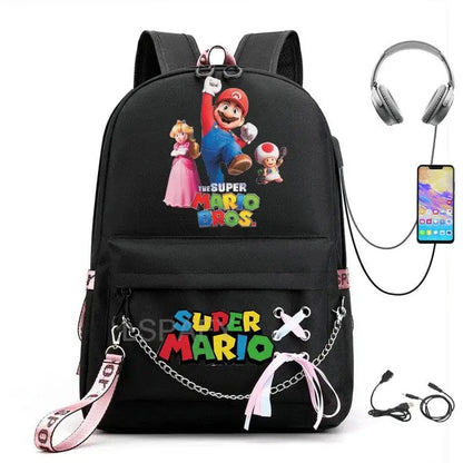 Cartable Mario Princesse Peach