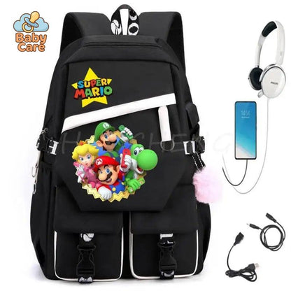 Cartable Mario Intelligent Grande Capacité