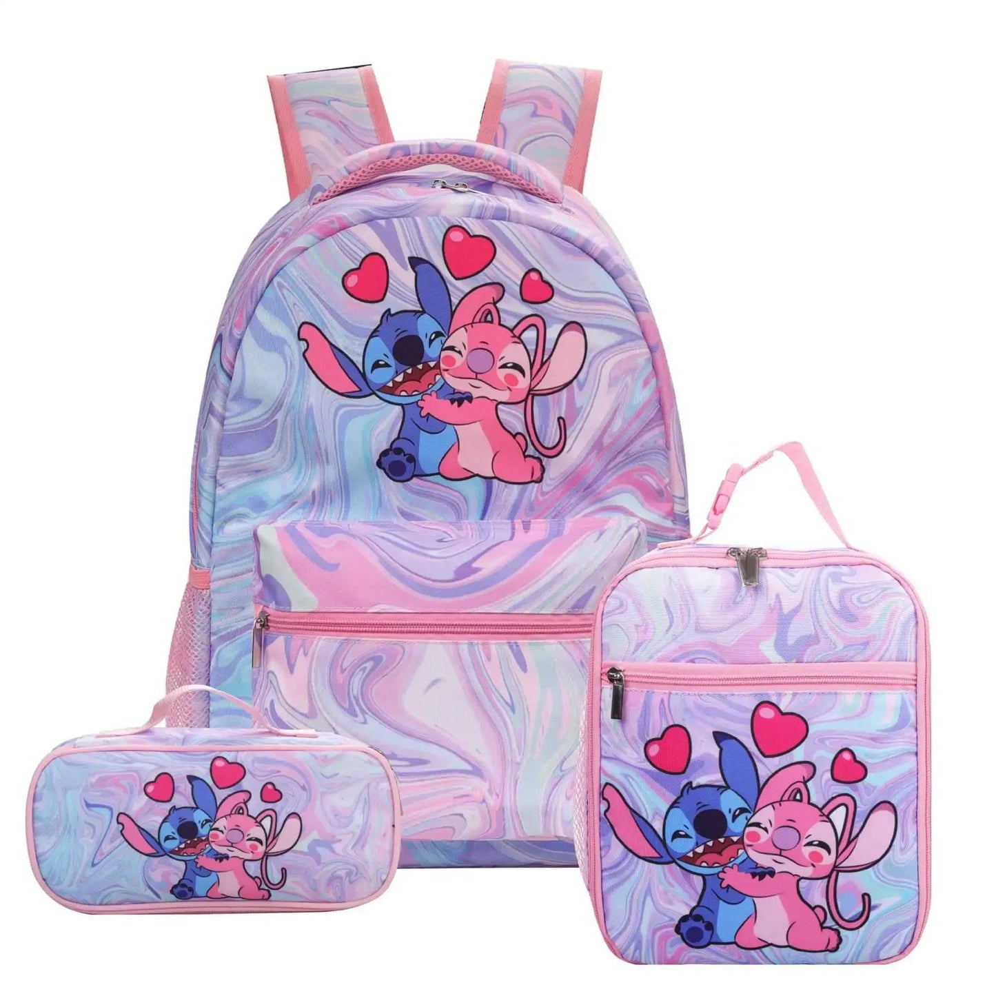 Cartable Stitch École Kawaii ou Accessoires