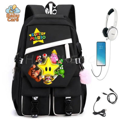 Cartable Mario Intelligent Grande Capacité
