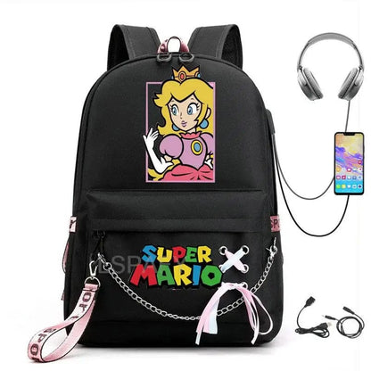 Cartable Mario Princesse Peach