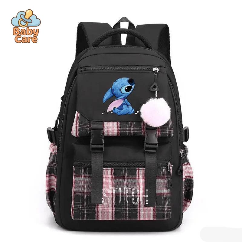 Cartable Stitch D'École Grande Capacité - utilisation en situation