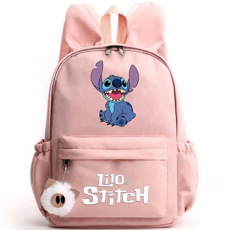 Cartable Stitch avec Porte Clé