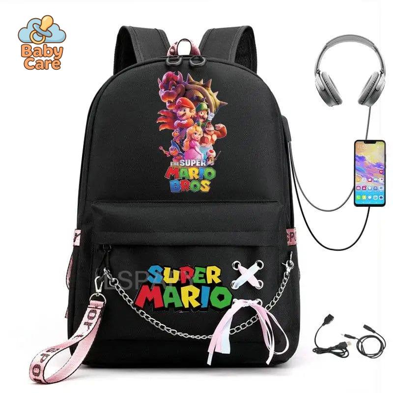 Cartable Mario Princesse Peach