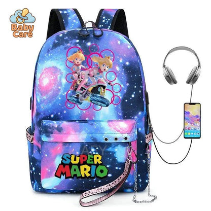Cartable Mario Princesse Peach