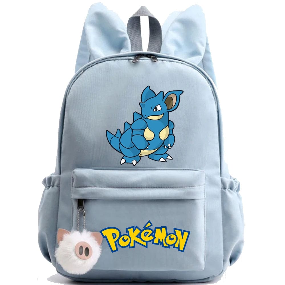 Cartable Pokemon Avec Porte Clé