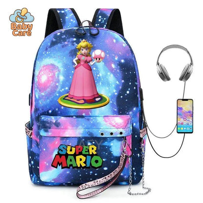 Cartable Mario Princesse Peach