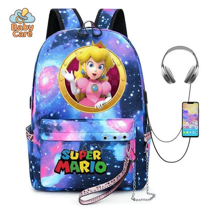 Cartable Mario Princesse Peach