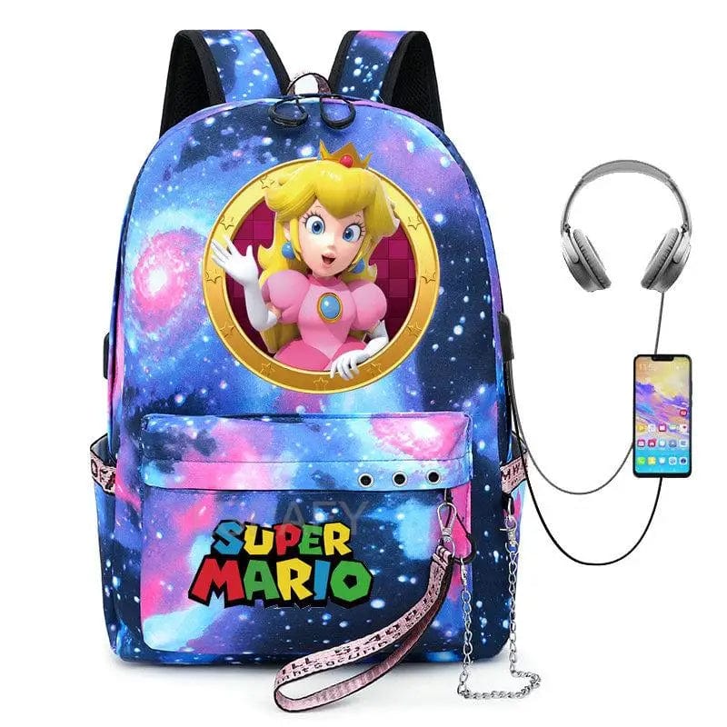 Cartable Mario Princesse Peach