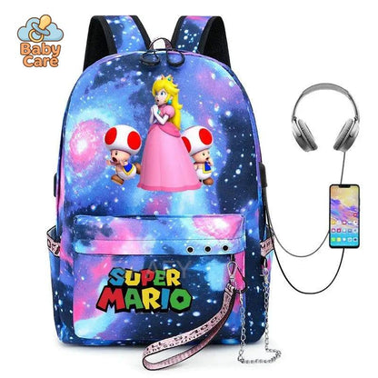 Cartable Mario Princesse Peach