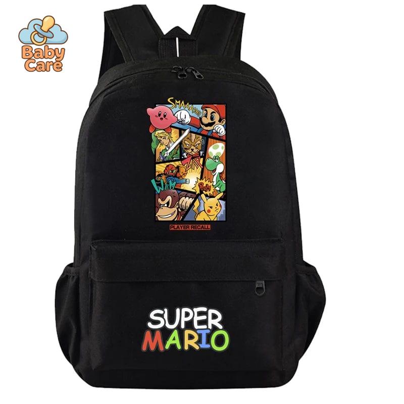 Cartable Mario Imprimé Coloré
