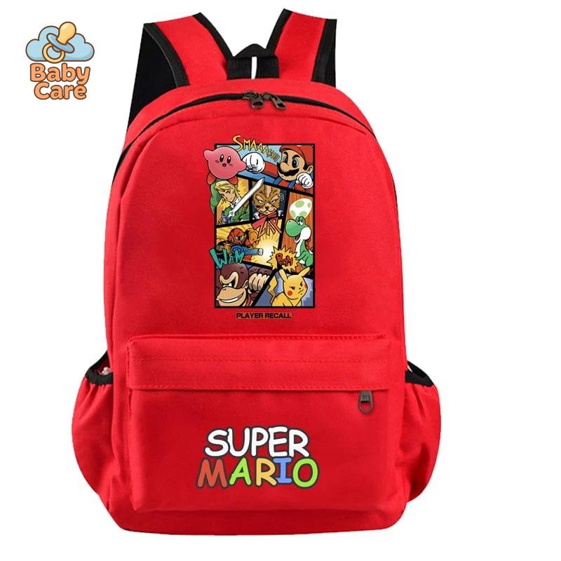 Cartable Mario Imprimé Coloré