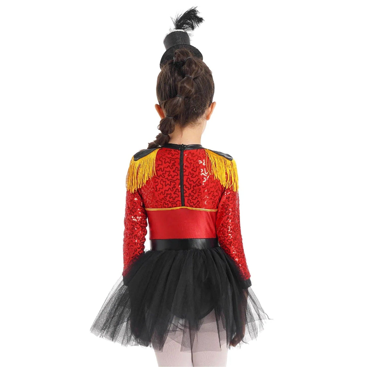 Déguisement de magicien de Cirque Enfant Fille avec Tutu