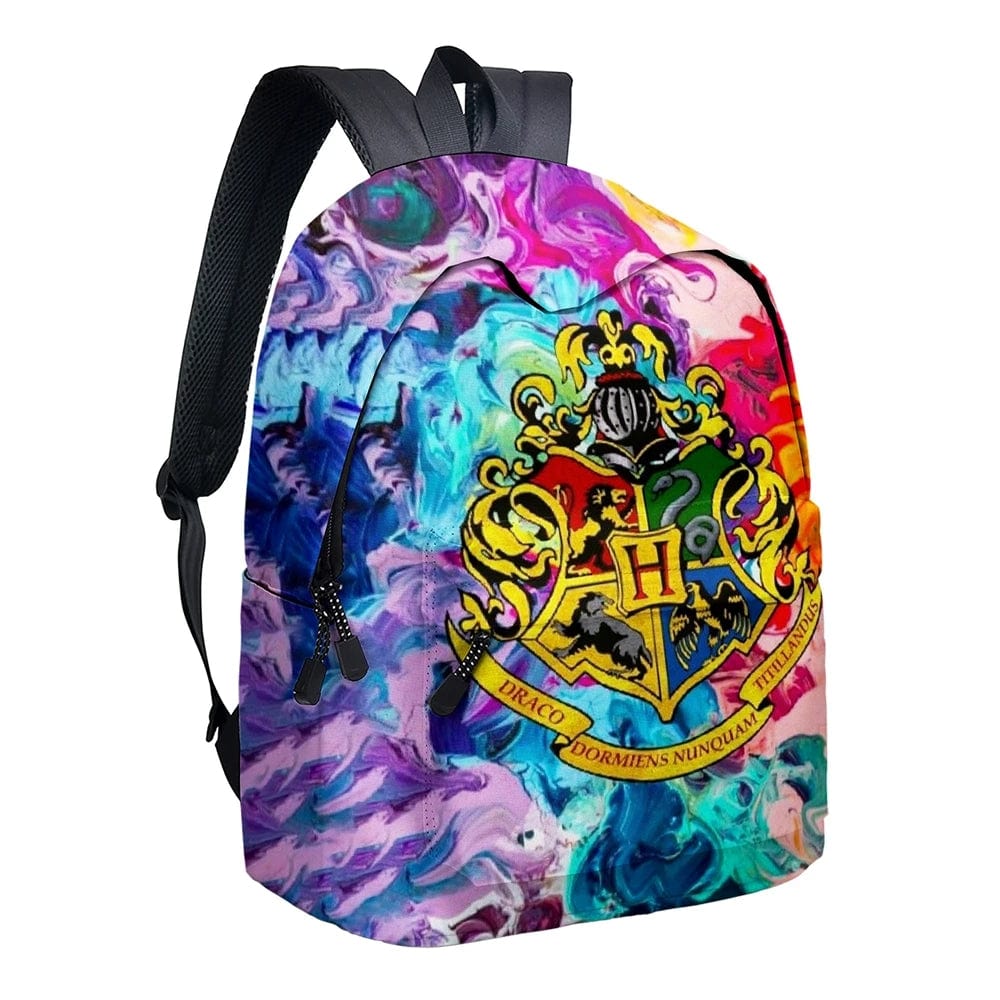 Cartable Harry Potter Coloré avec Trousse