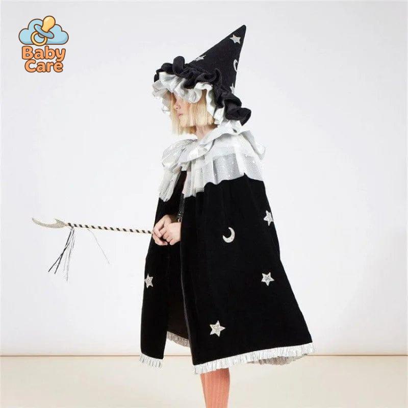 Déguisement de Sorcière Fille avec Chapeau