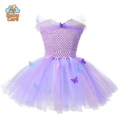 Déguisement Fée Papillon Enfant Violet
