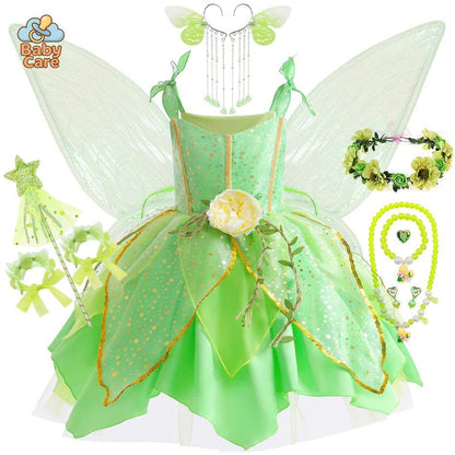 Déguisement fée Fée Clochette Fille Lumineuse
