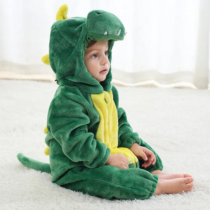 Déguisement dinosaure pyjama bébé