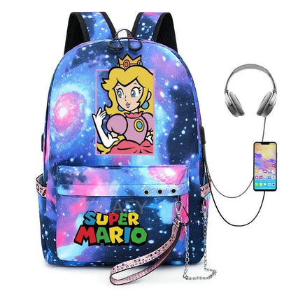 Cartable Mario Princesse Peach