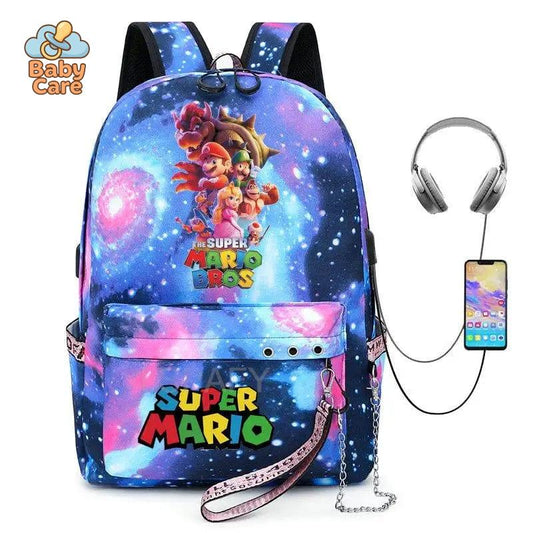 Cartable Mario Princesse Peach