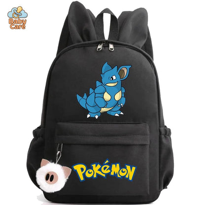 Cartable Pokemon Avec Porte Clé