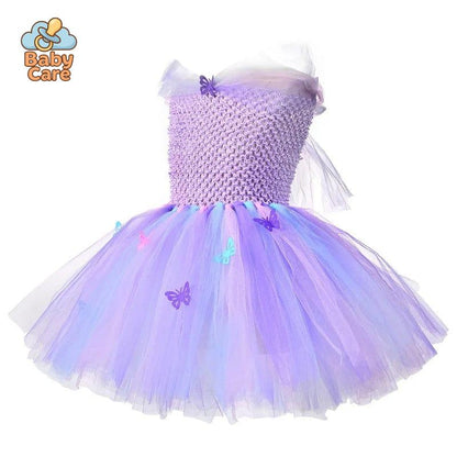 Déguisement Fée Papillon Enfant Violet