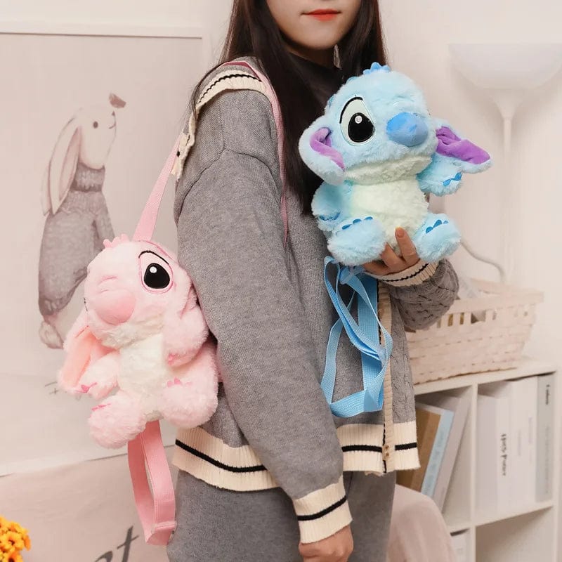 Sac à Dos Stitch en Peluche Kawaii