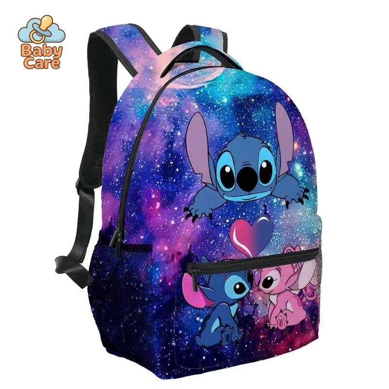 Cartable Stitch Galaxie Romantique - détail du produit
