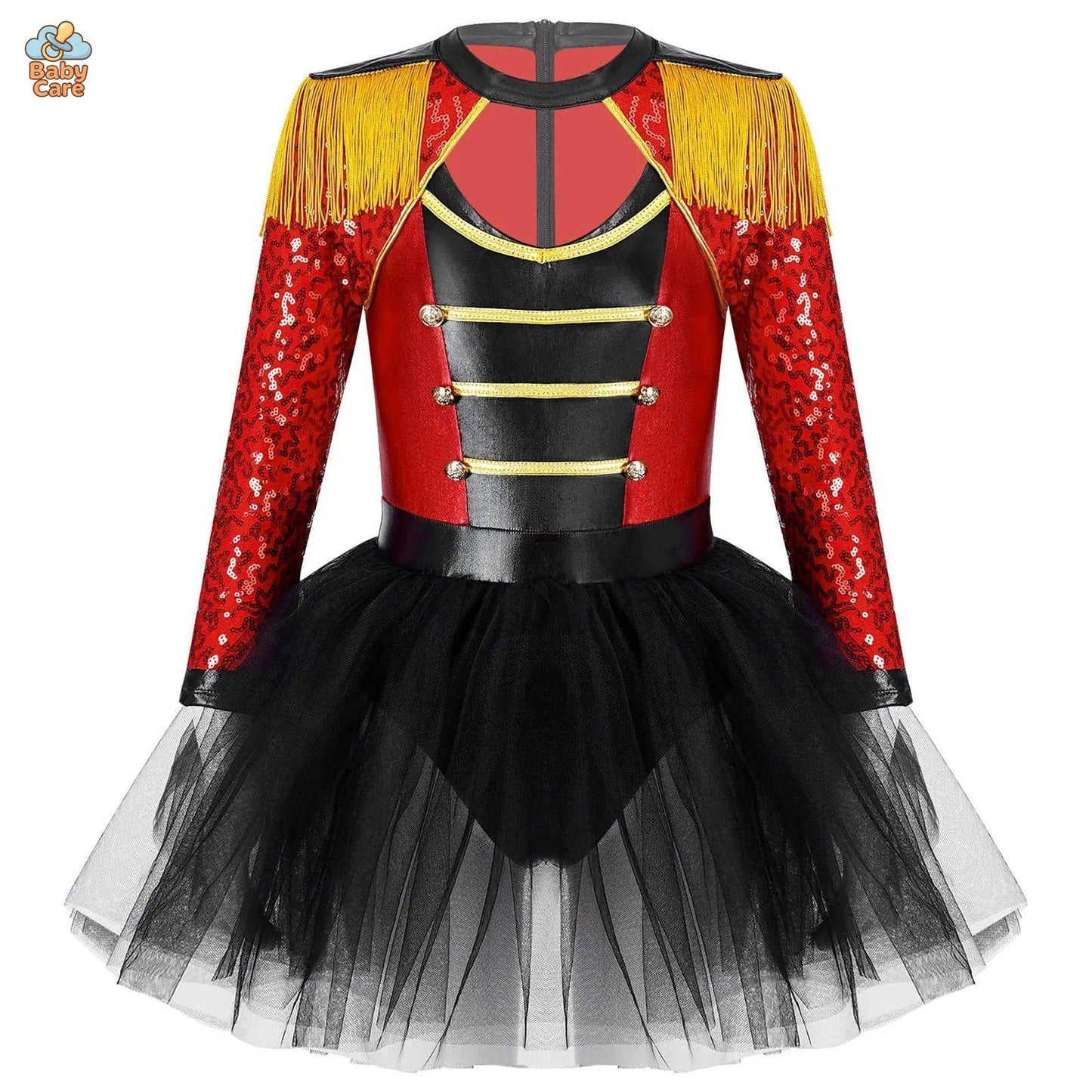 Déguisement de magicien de Cirque Enfant Fille avec Tutu