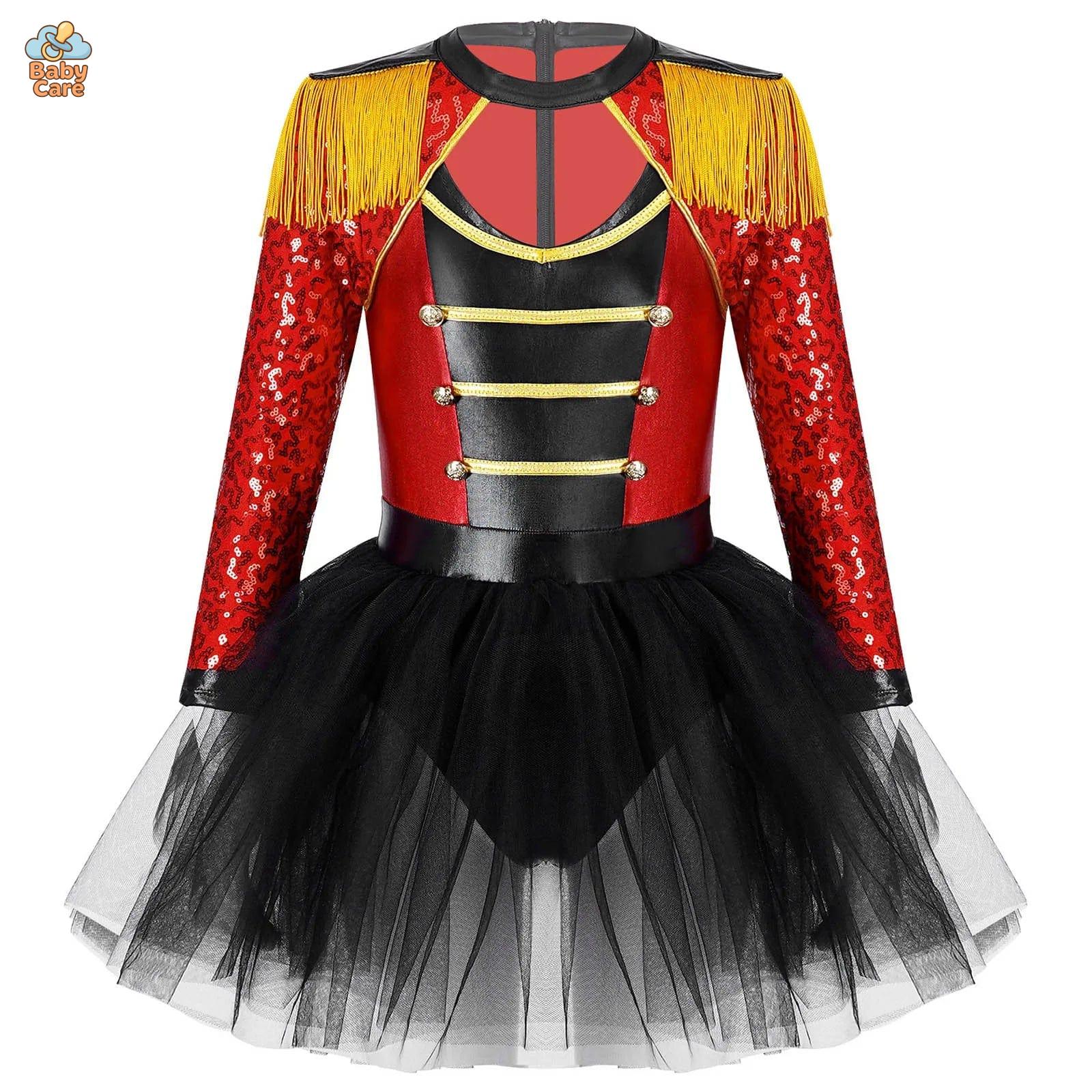 Déguisement de magicien de Cirque Enfant Fille avec Tutu