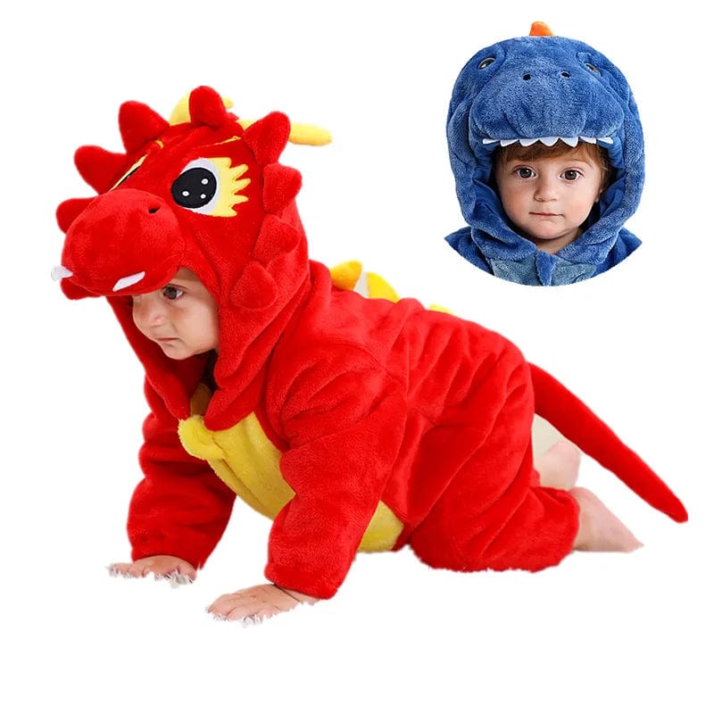 Déguisement dinosaure pyjama bébé