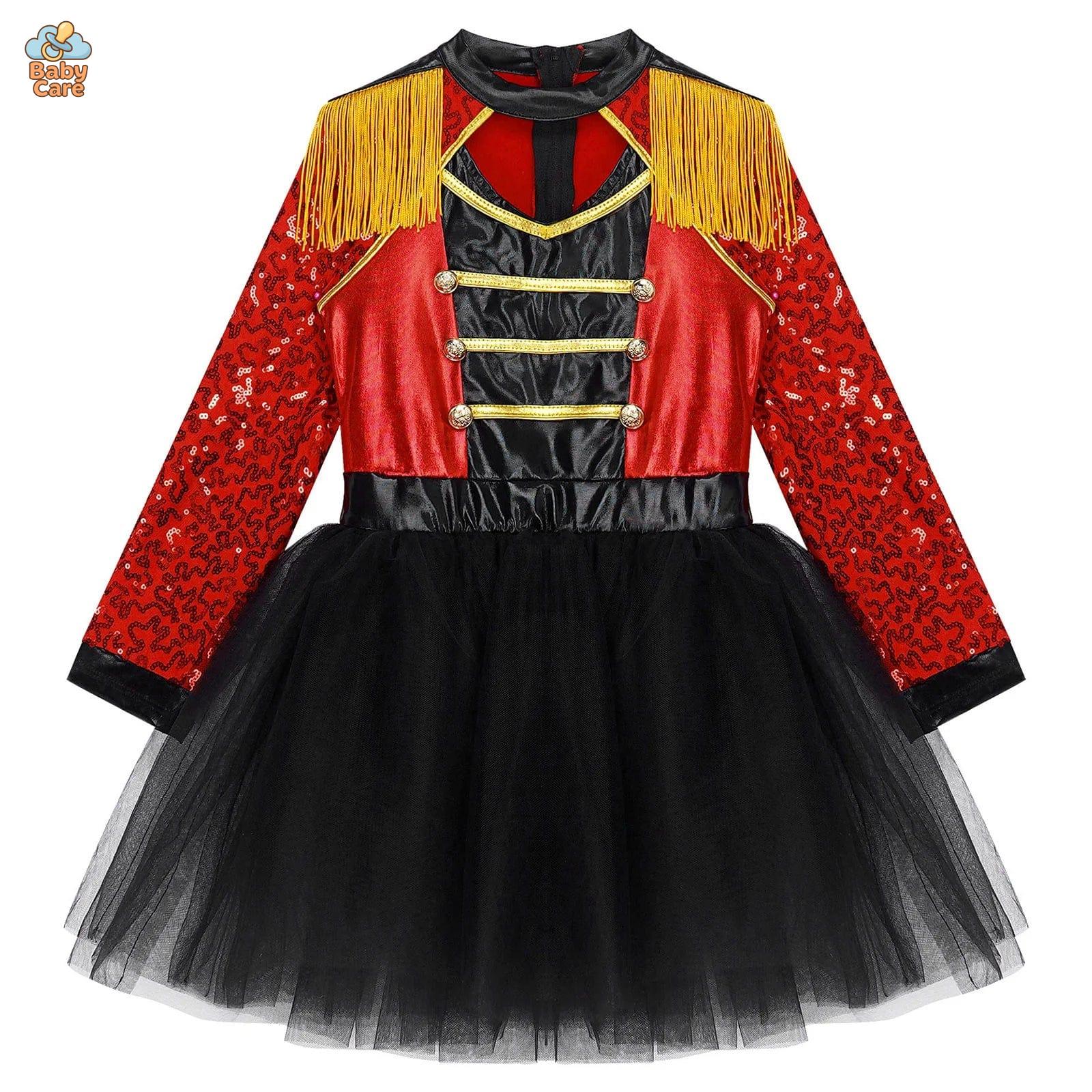 Déguisement de magicien de Cirque Enfant Fille avec Tutu