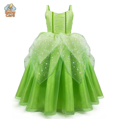 Déguisement fée Robe Verte Enfant