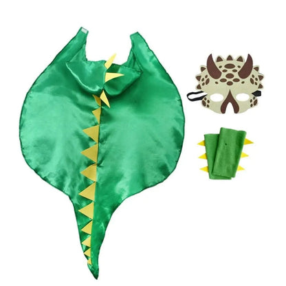 Déguisement dinosaure enfant cape et masque