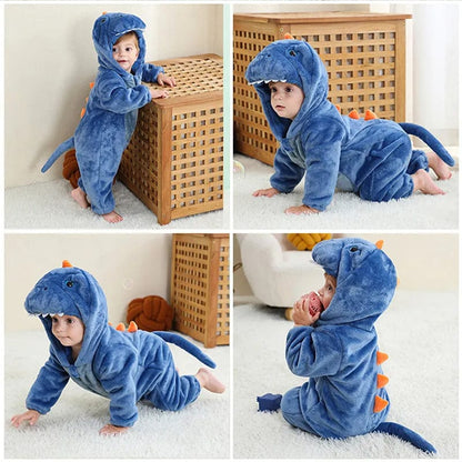 Déguisement dinosaure pyjama bébé