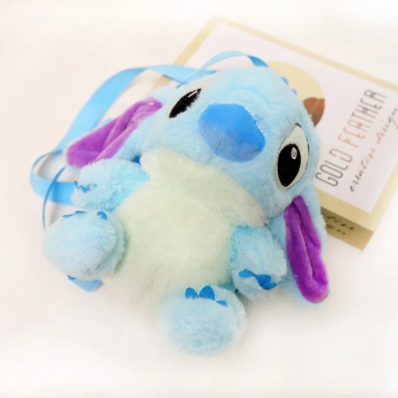 Sac à Dos Stitch en Peluche Kawaii