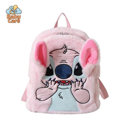 Cartable Stitch Kawaii en Peluche - vue de face