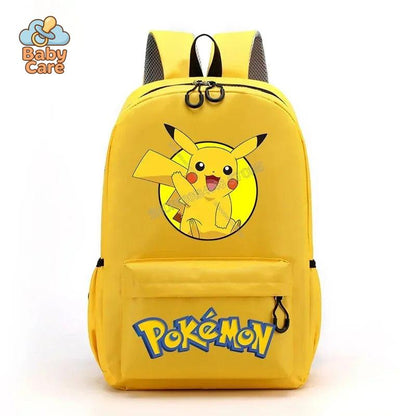 Cartable Pokemon Coloré Grande Capacité