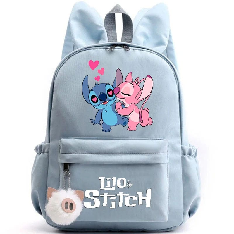 Cartable Stitch avec Porte Clé